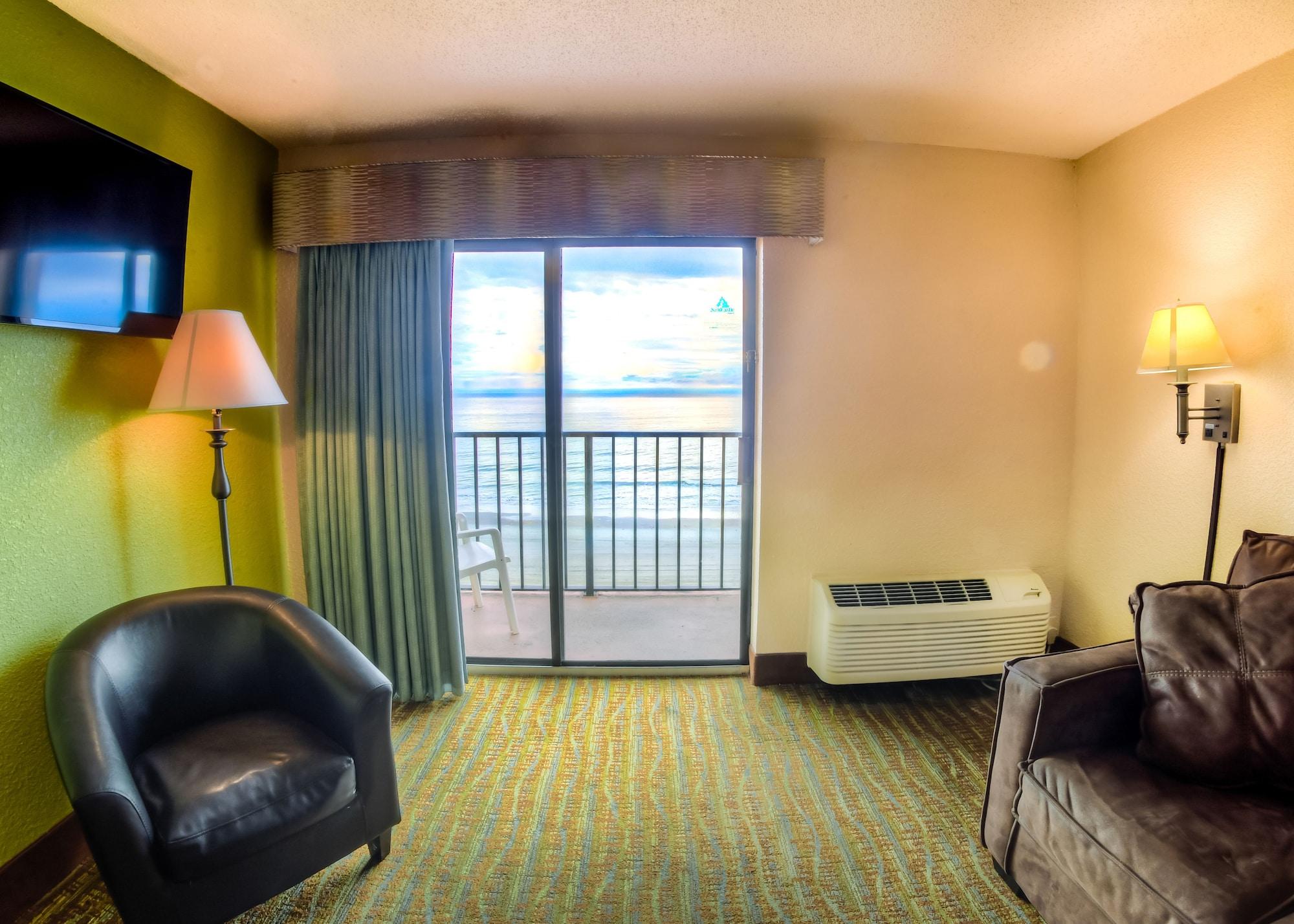 Sandcastle Oceanfront Resort At The Pavilion Myrtle Beach Exteriör bild