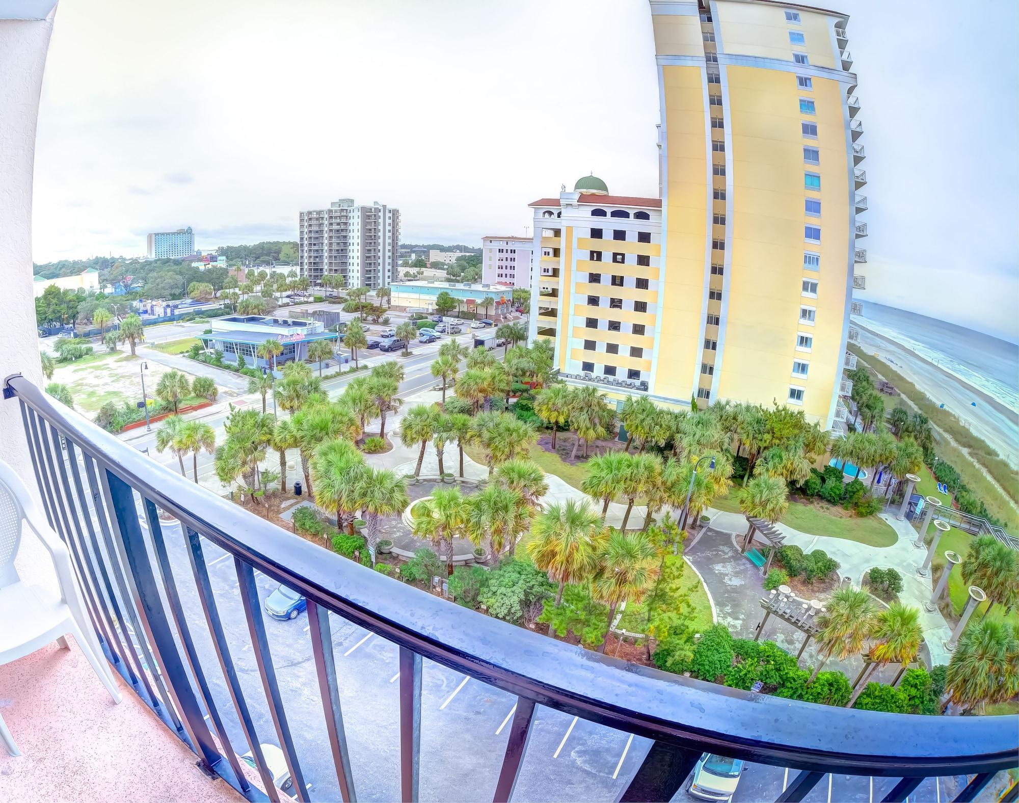 Sandcastle Oceanfront Resort At The Pavilion Myrtle Beach Exteriör bild