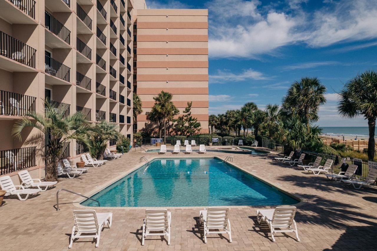 Sandcastle Oceanfront Resort At The Pavilion Myrtle Beach Exteriör bild