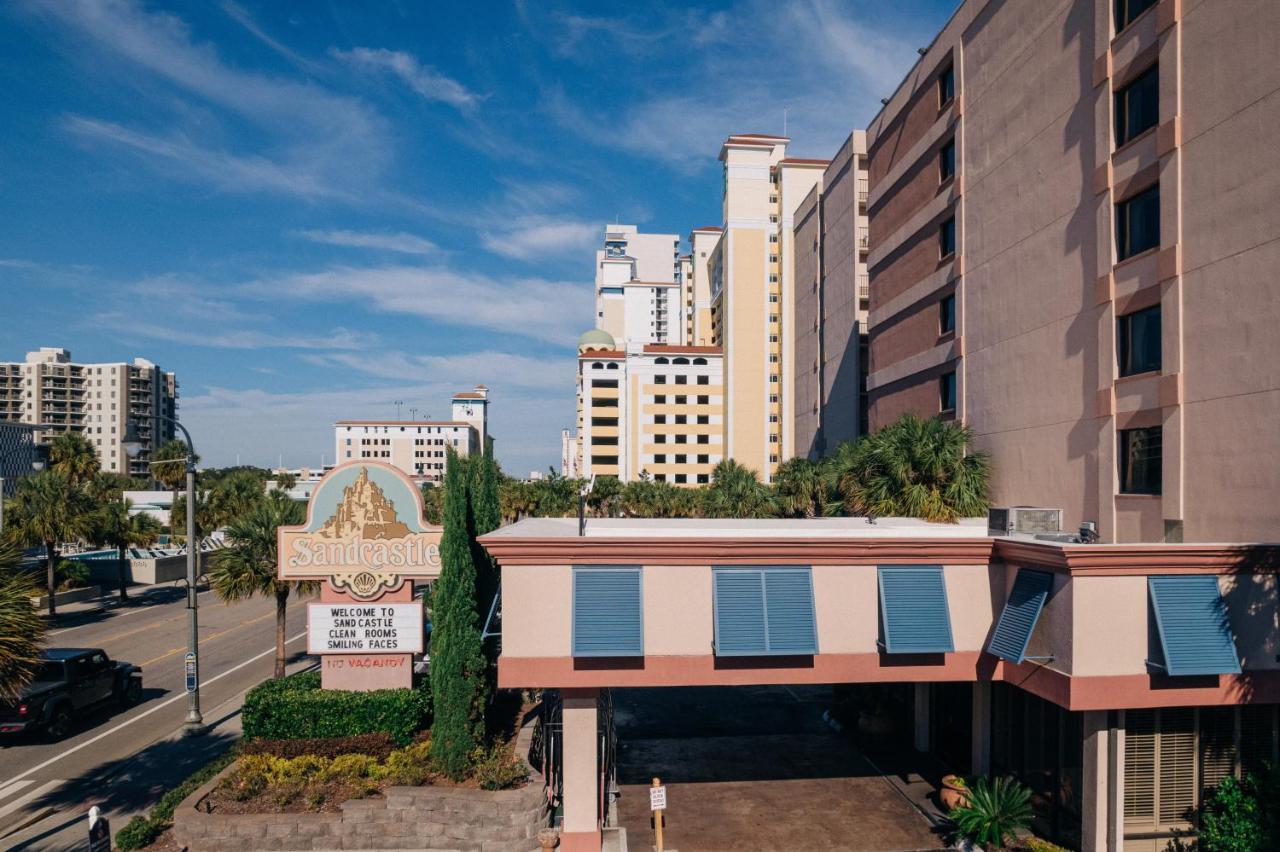 Sandcastle Oceanfront Resort At The Pavilion Myrtle Beach Exteriör bild