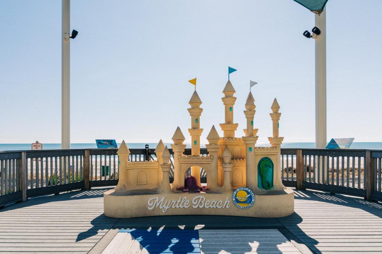 Sandcastle Oceanfront Resort At The Pavilion Myrtle Beach Exteriör bild