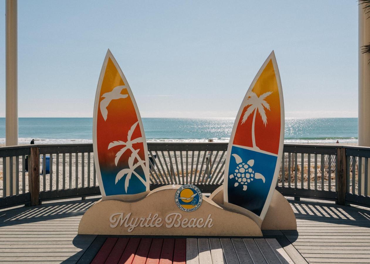 Sandcastle Oceanfront Resort At The Pavilion Myrtle Beach Exteriör bild