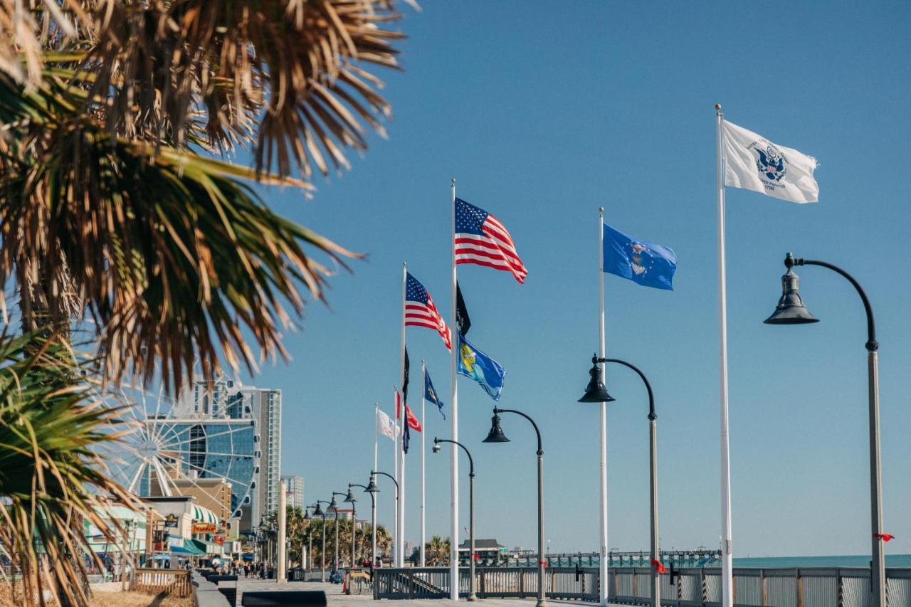 Sandcastle Oceanfront Resort At The Pavilion Myrtle Beach Exteriör bild